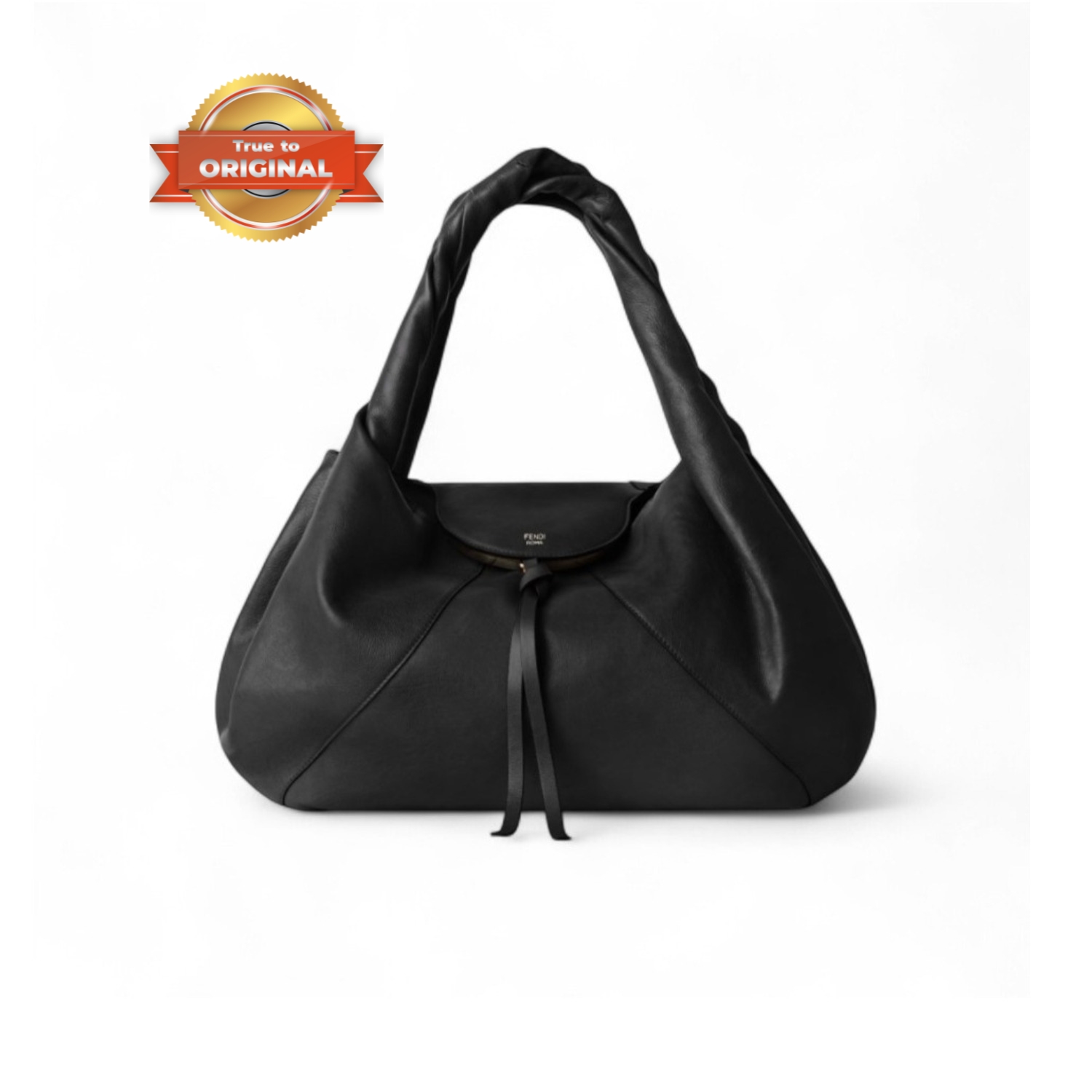 [True-to-ORIGINAL] F**di Spy Bag Black For Women 18.9in/48cm 8BR839AYCTF0KUR
