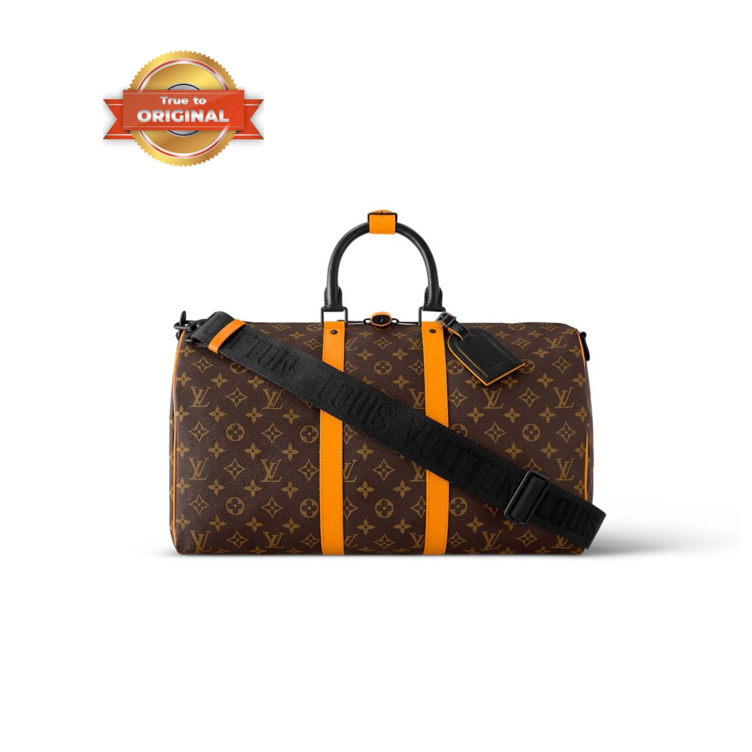 [True-to-ORIGINAL] L0vis Vvtt0n Keepall Bandoulière 45 Bag Brown For Men 17,7in/45cm M46703
