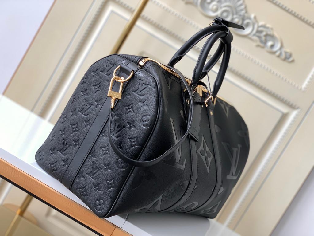 [True-to-ORIGINAL] L0vis Vvtt0n Keepall Bandoulière 45 Bag Black For Men 17,7in/45cm M45532