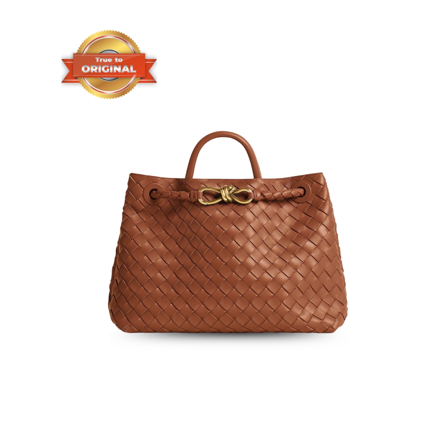 [True-to-ORIGINAL] B0tt*ga Ven*ta Medium Andiamo Amber For Women 32cm/12.6in 766016VCPP12598