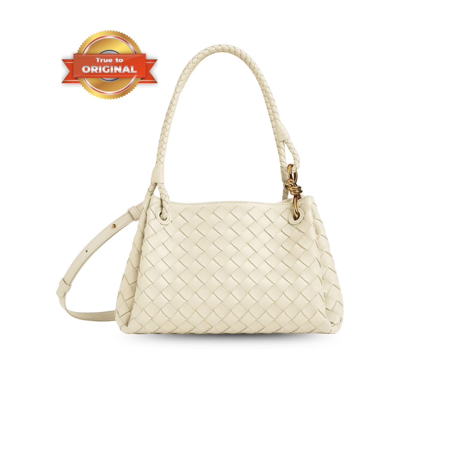 [True-to-ORIGINAL] B0tt*ga Ven*ta Medium Parachute Sea Salt For Women 29.5cm/11.6in 835921VCPPT9195