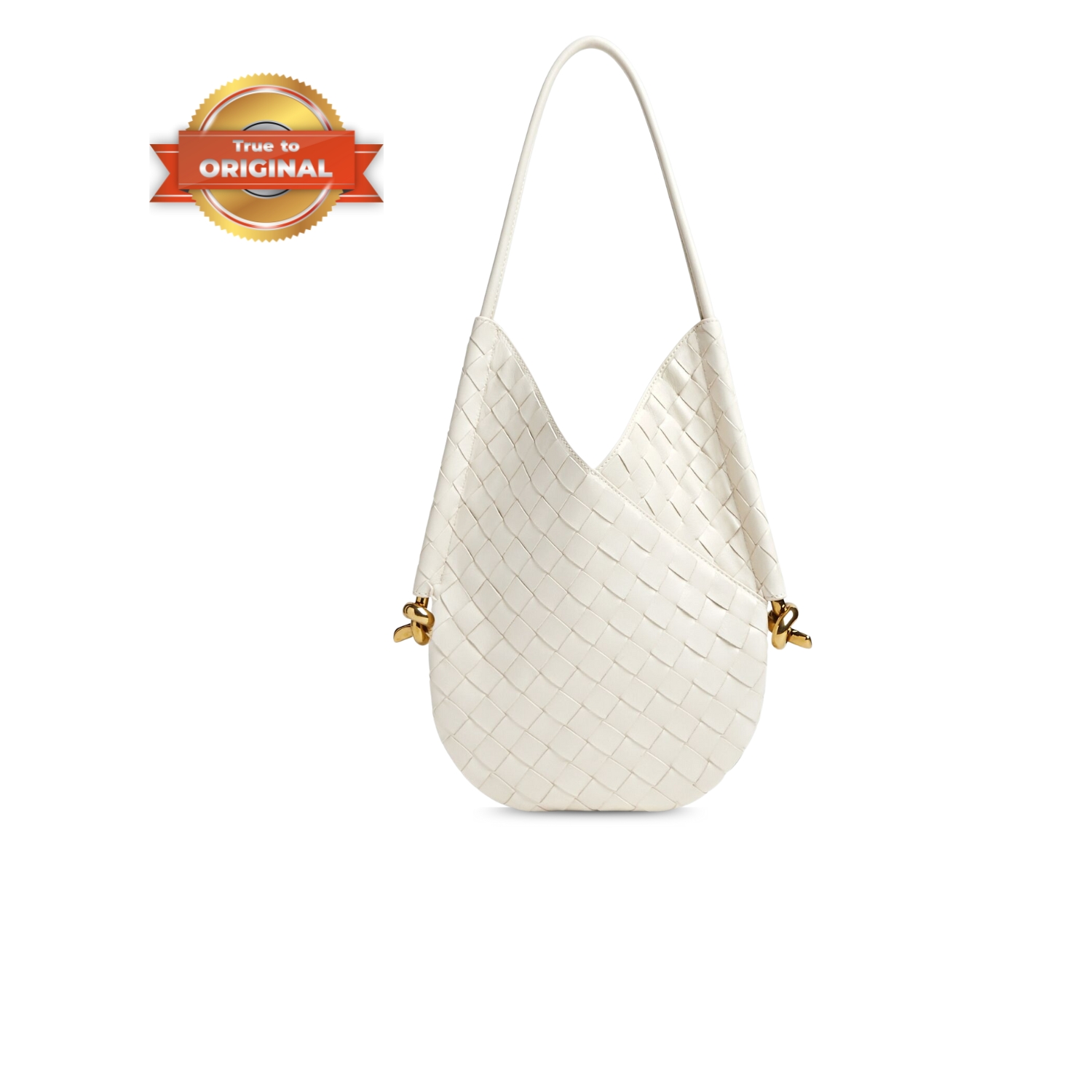 [True-to-ORIGINAL] B0tt*ga Ven*ta Small Solstice White For Women 26cm/10.2in 740898VCPP19092