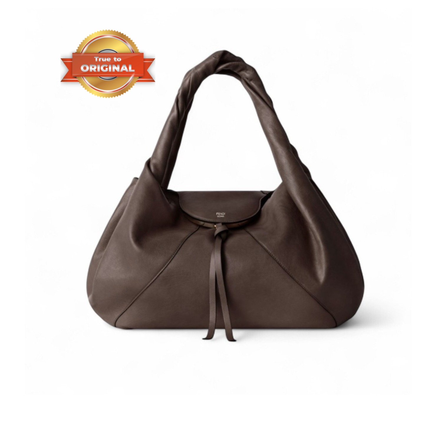 [True-to-ORIGINAL] F**di Spy Bag Dark Brown For Women 18.9in/48cm 8BR839AYCTF0L1B