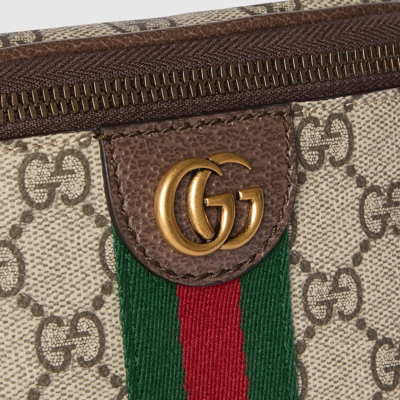 [True-to-ORIGINAL] Gvc*1 Ophidia Small Belt Bag Beige GG Canvas For Men 30cm/11.8in 839106 FAEOF 9745