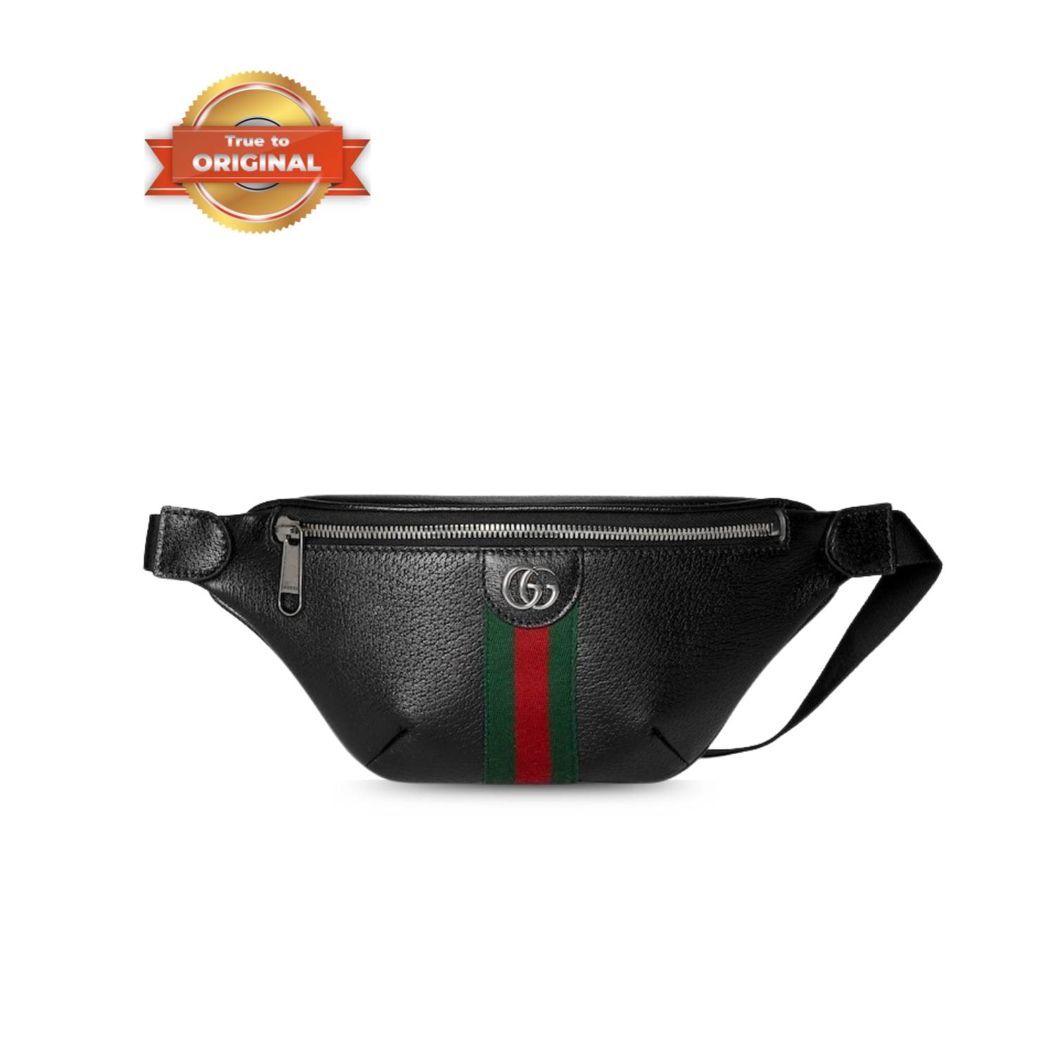 [True-to-ORIGINAL] Gvc*1 Ophidia Small Belt Bag Black For Men 30cm/11.8in 839106 AAE1B 1043