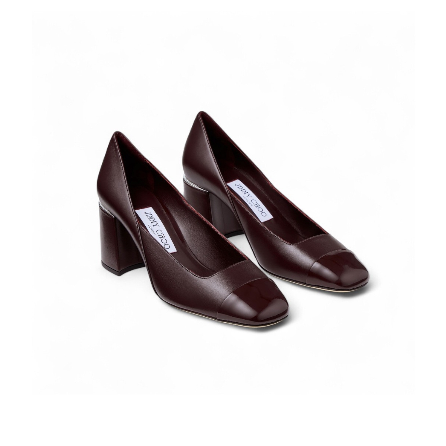 J1m*y Ch00 Jenson 65 Pumps Deep Merlot For Women JENSON65PTZ