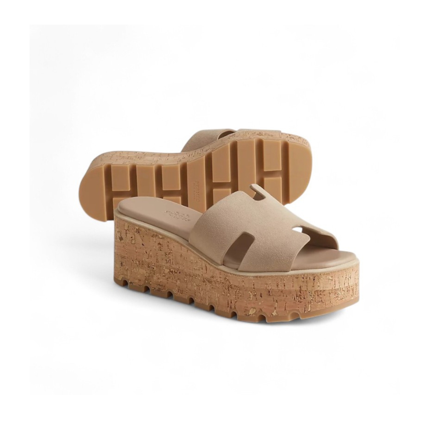 H**me5 Eze 30 Sandal Beige Camel For Women H232150Z D1410