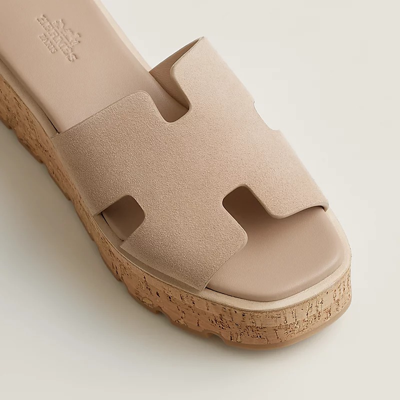 H**me5 Eze 30 Sandal Beige Camel For Women H232150Z D1410