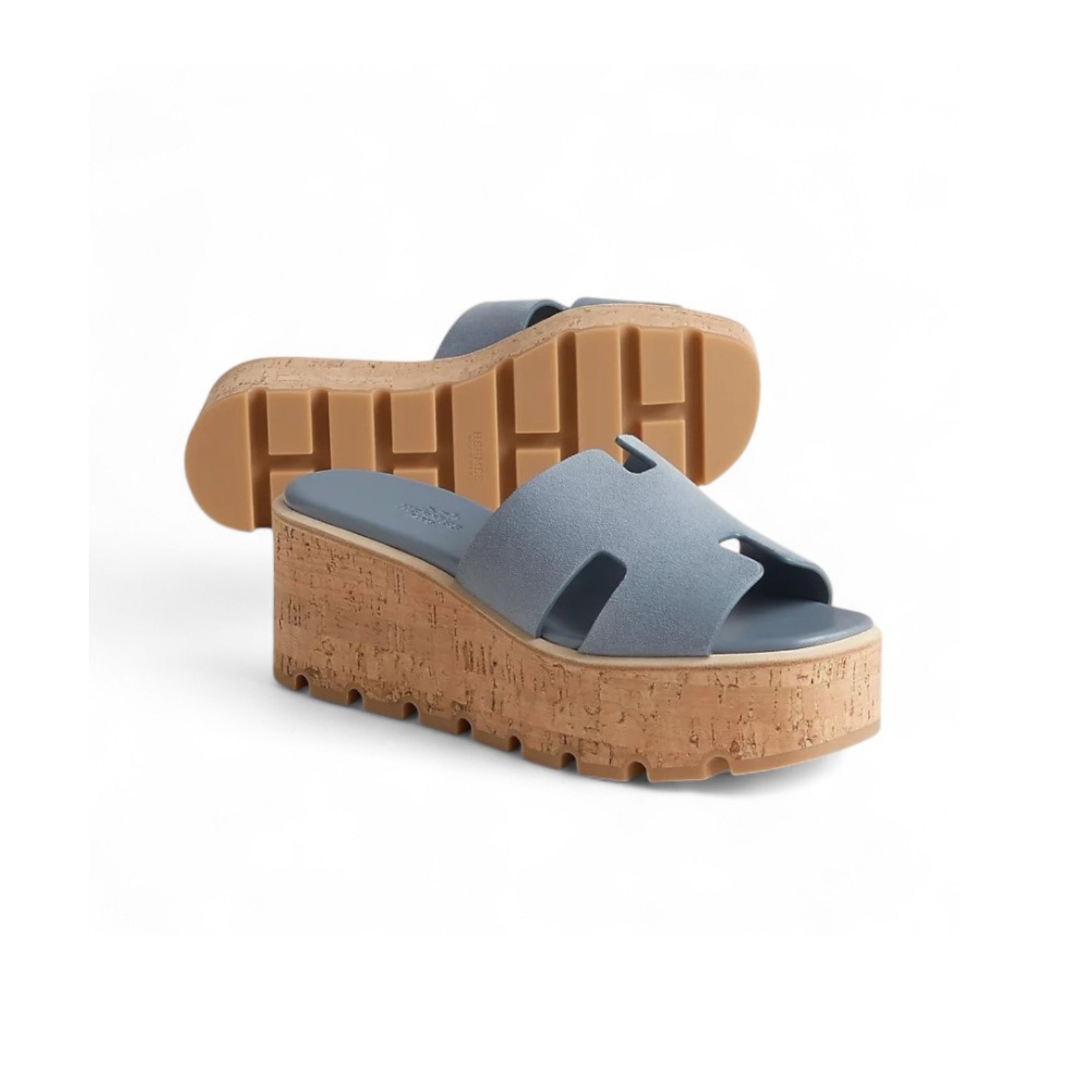 H**me5 Eze 30 Sandal Bleu Grignon For Women H232150Z DJ410