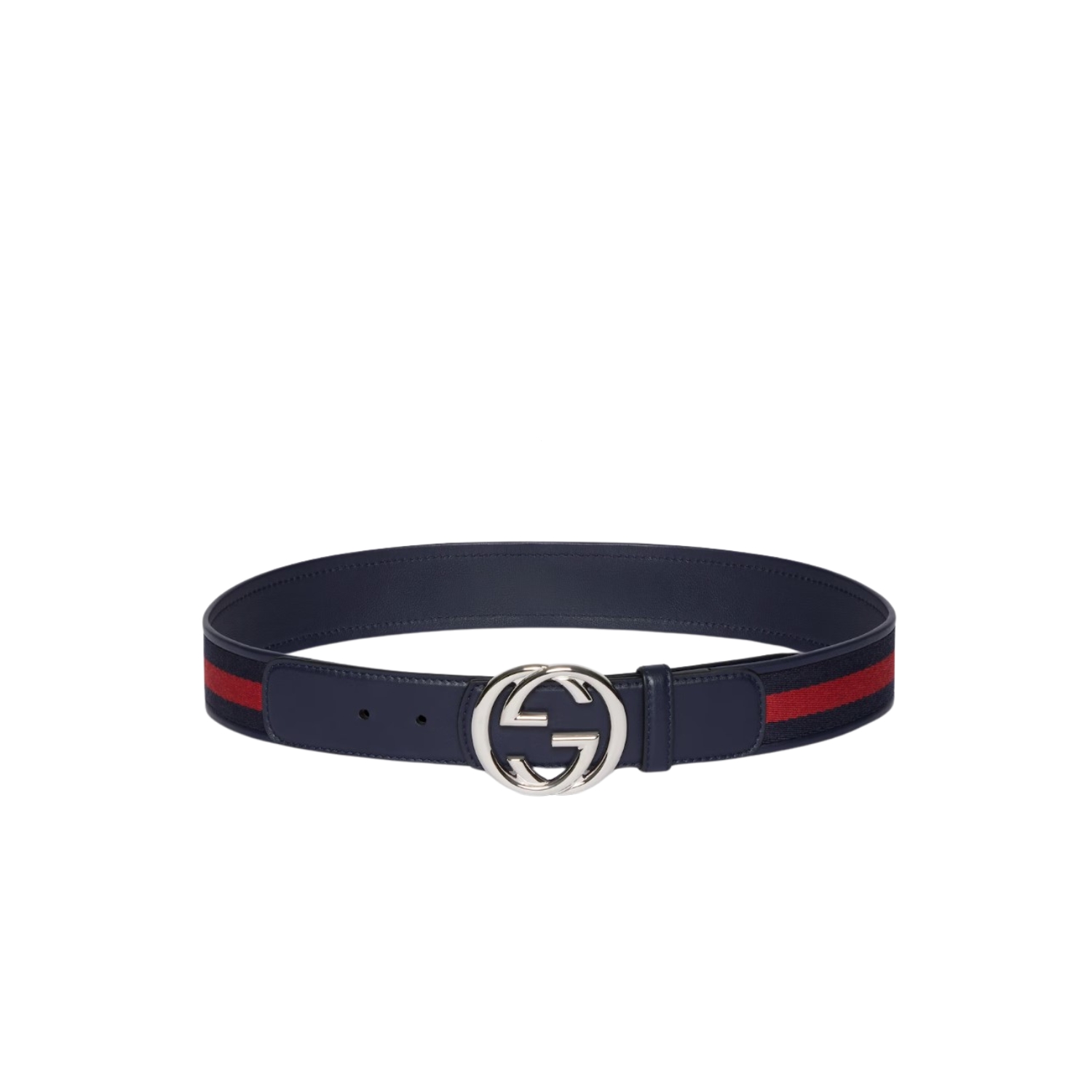 Gvc*1 Reversible Belt With Interlocking G Buckle Blue/Red 38mm For Men 849862 CWLST 4050