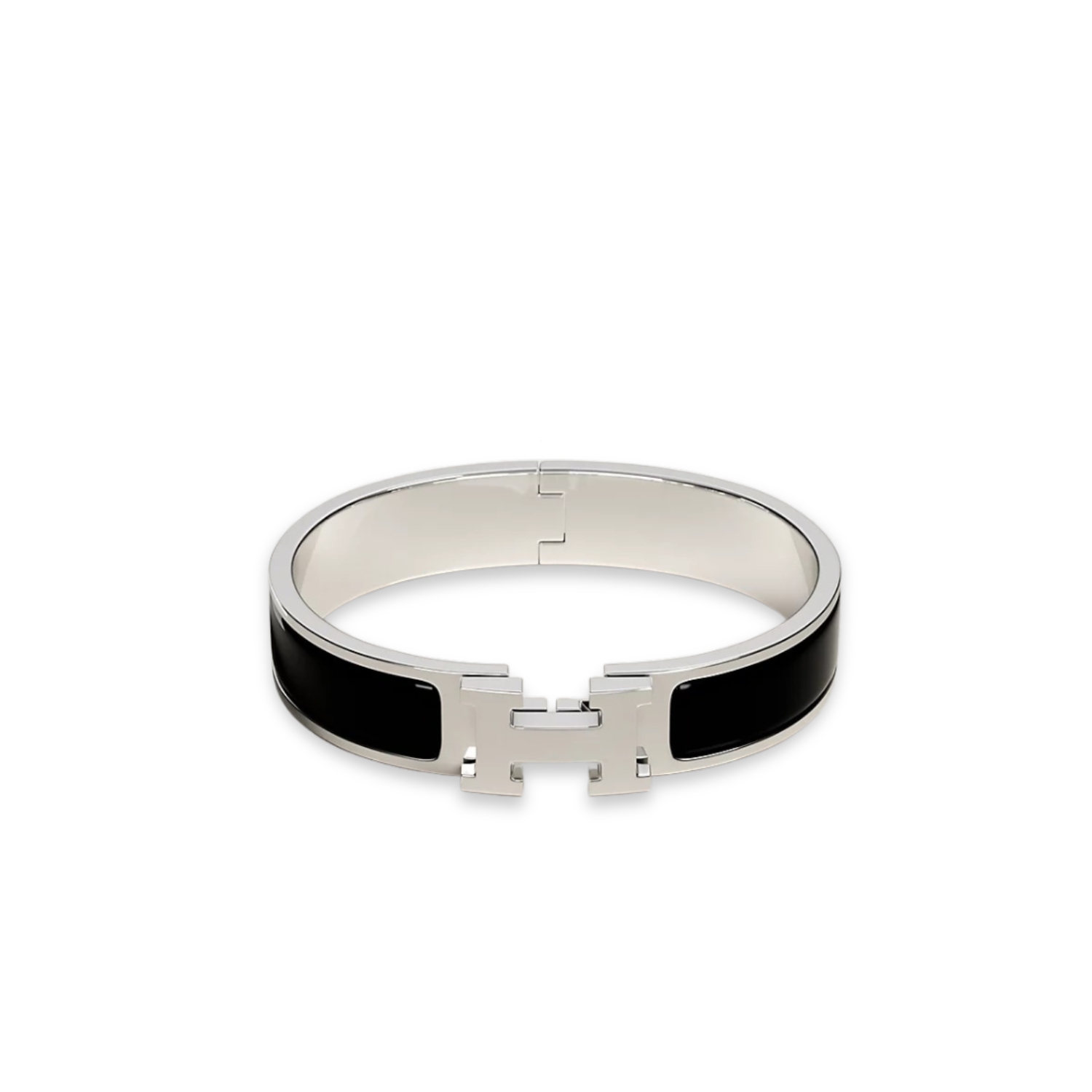 H**me5 Clic H Bracelet Noir H700001FP01PM