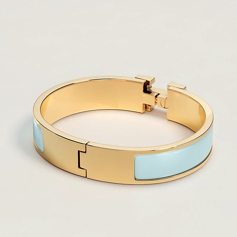 H**me5 Clic H Bracelet Bleu Polaire H700001F 8XPM