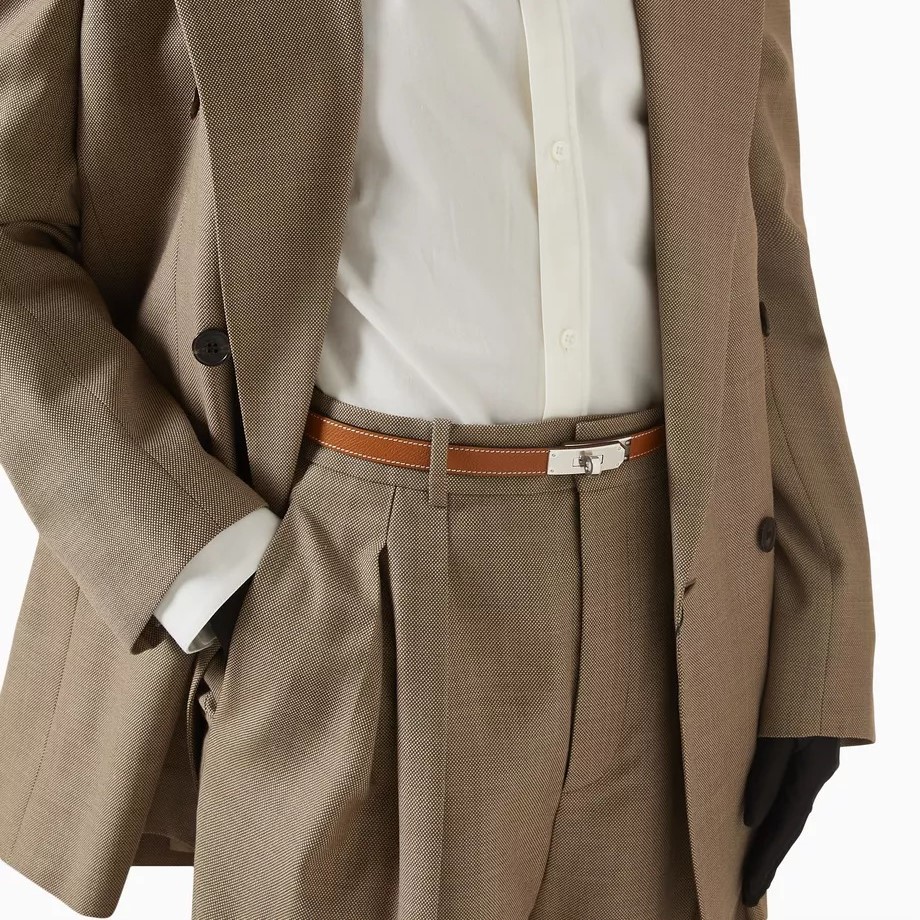H**me5 Kelly Pocket 18 Belt Brown For Women H081120CK37