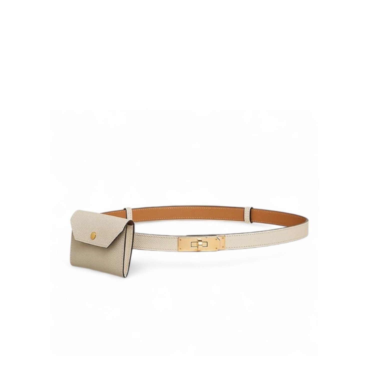 H**me5 Kelly Pocket 18 Belt Craie For Women