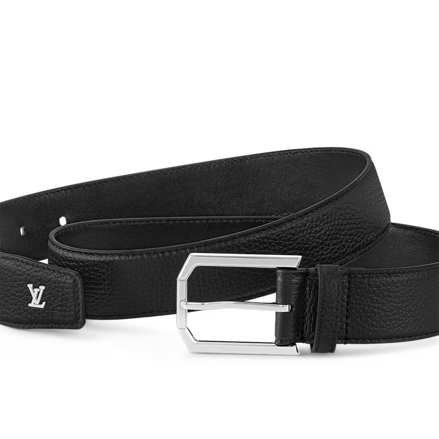 L0vis Vvtt0n Heritage 35mm Belt Black For Men M8632U