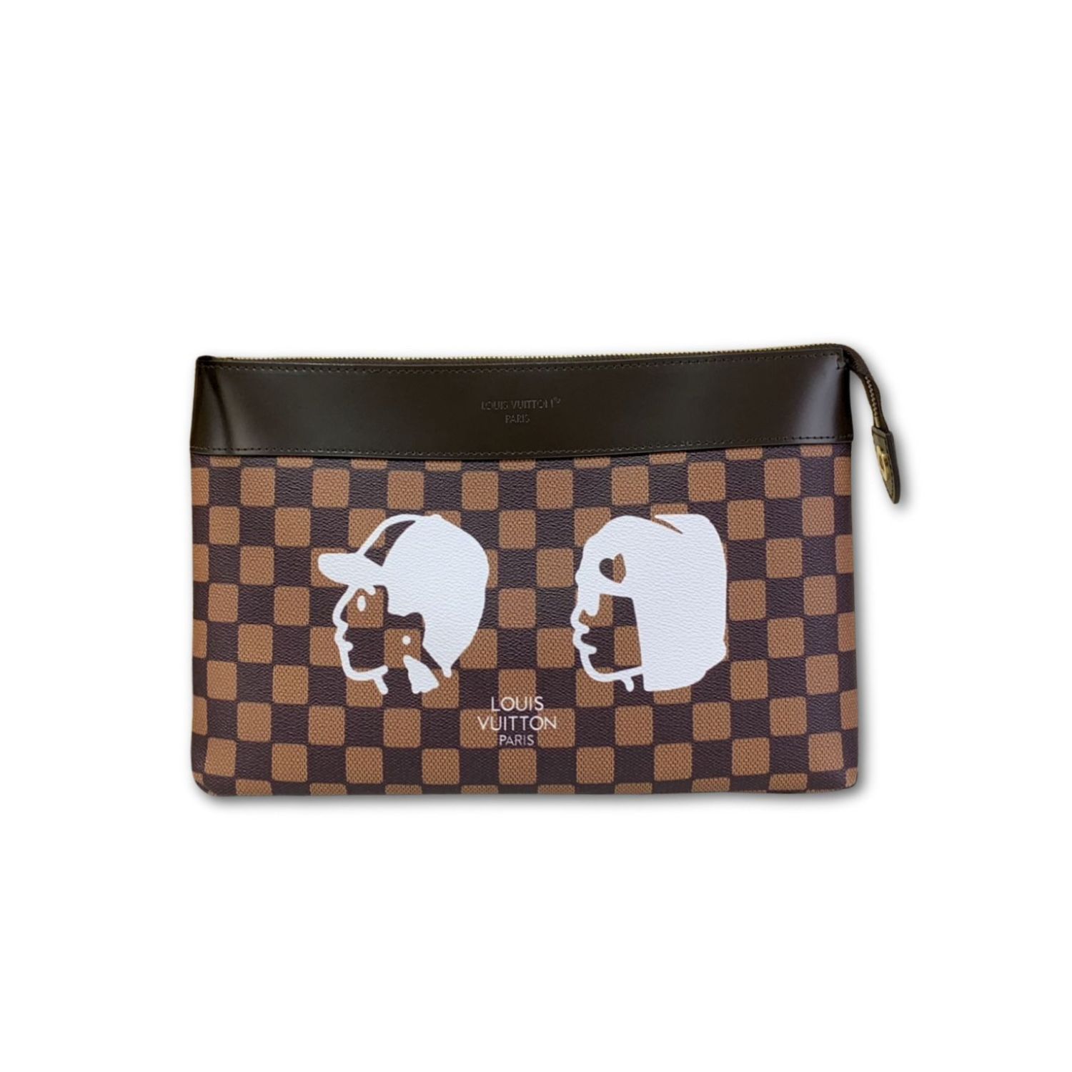 L0vis Vvtt0n Pochette Damier Bag Brown 30cm/11.8in