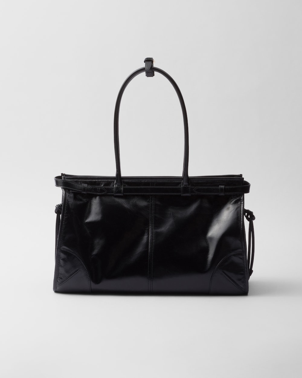 Pra*a Bonnie Large Handbag Bag Black 38cm/15in – 1BA433_2CYR_F0002_V_MOO