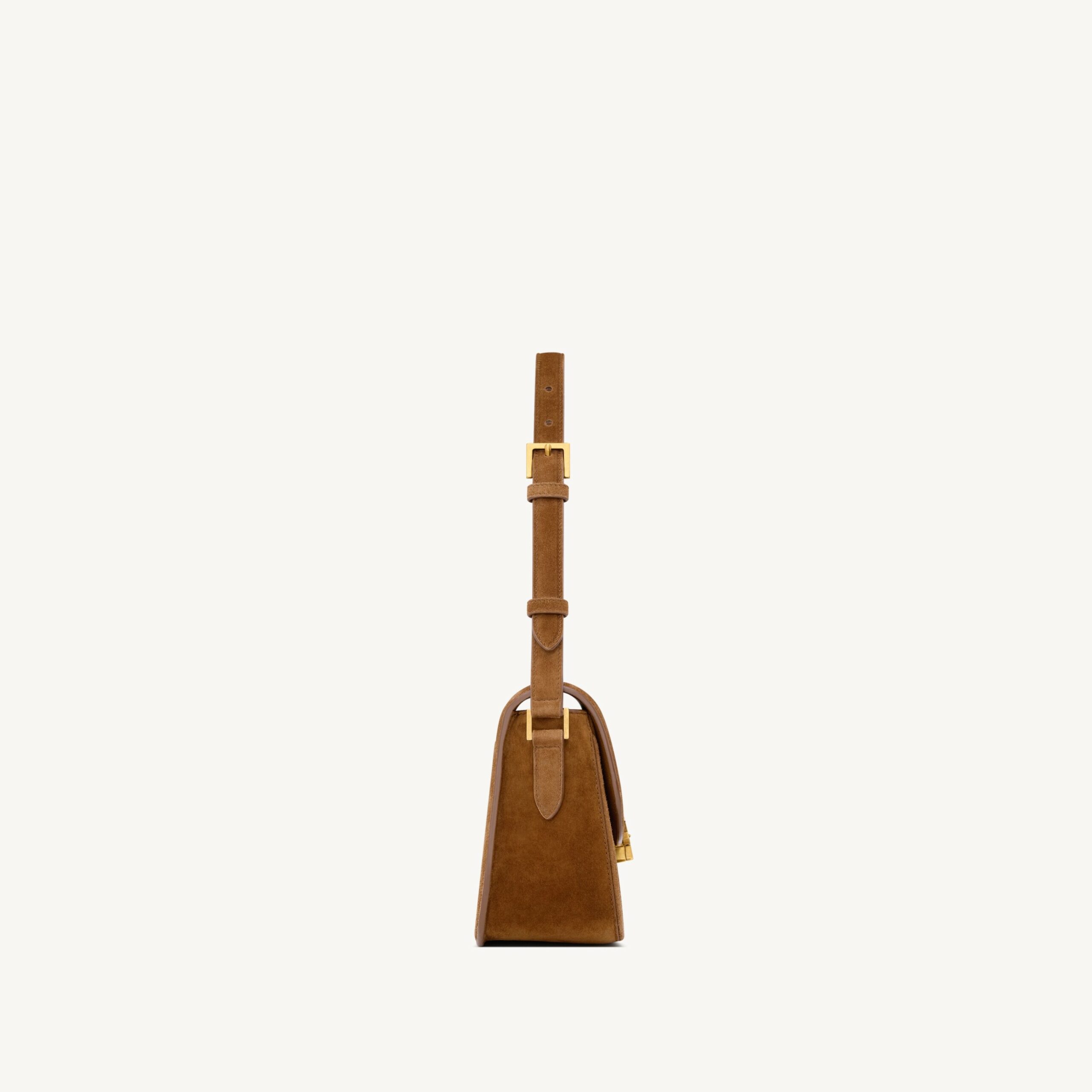 [True-to-ORIGINAL] Sa1nt Lau*nt Solferino Medium Caramel Cognac For Women 24.5cm/9.6in 8323301U80W2916