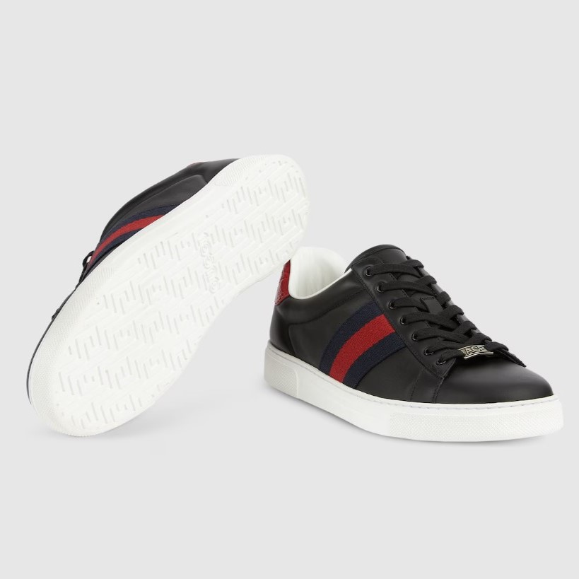 Gvc*1 Ace Sneaker With Web Black For Men 757892 AACAG 1096