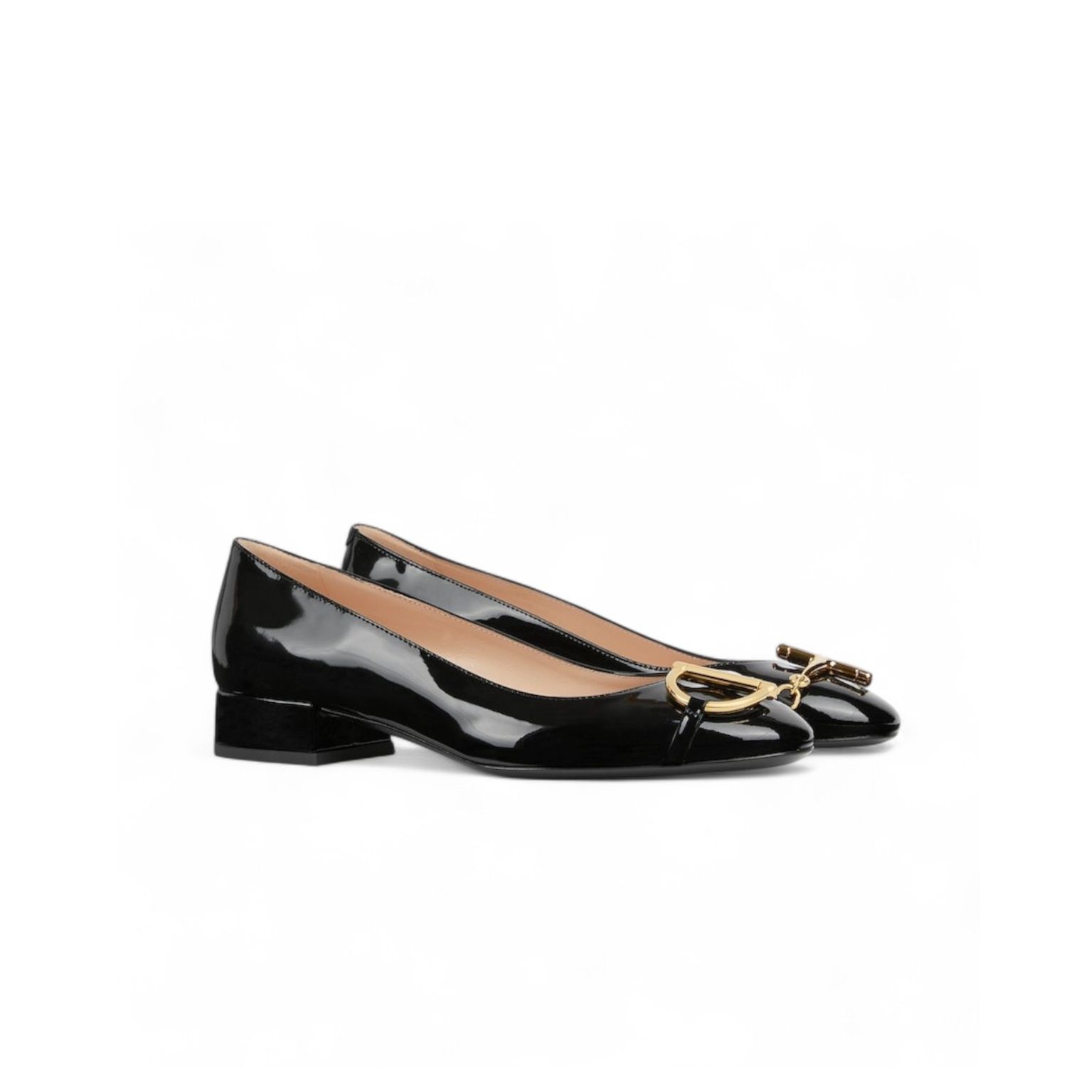 Gvc*1 Ballet Flat With Half Horsebit Black For Women 849652 BNC00 1000