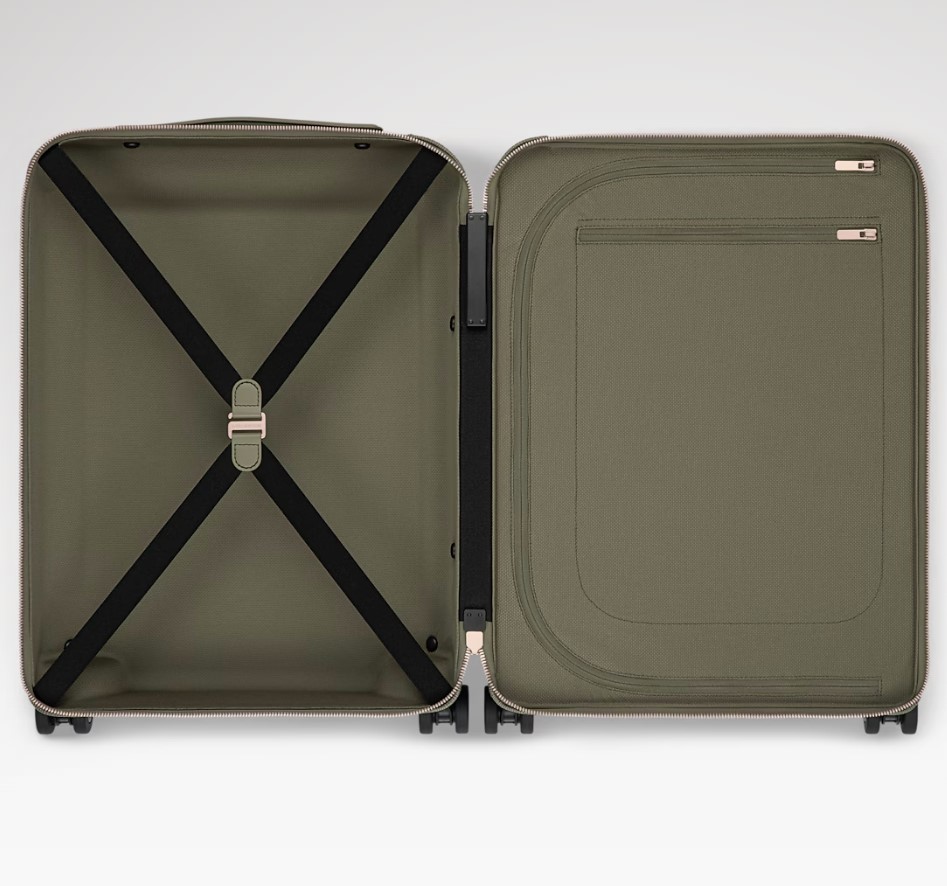 L0vis Vvtt0n Horizon 55 Suitcase Khaki Green 21.7in/55cm M15178