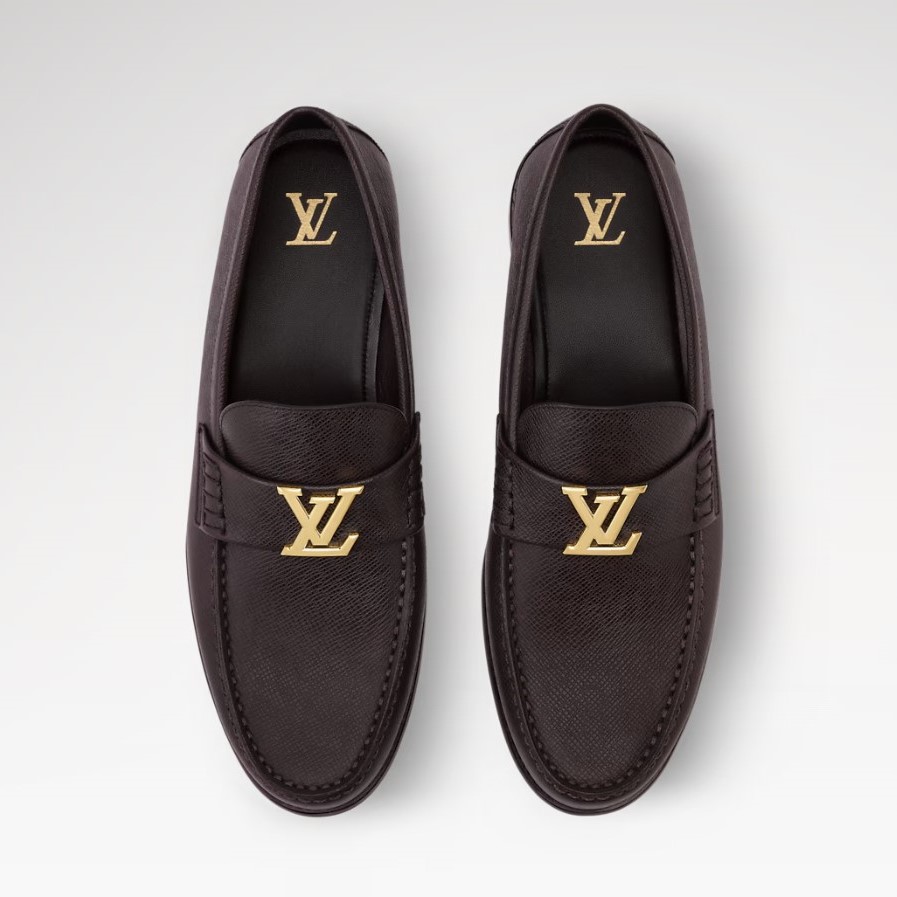L0vis Vvtt0n Major Loafer Marron For Men 1AIYZ0