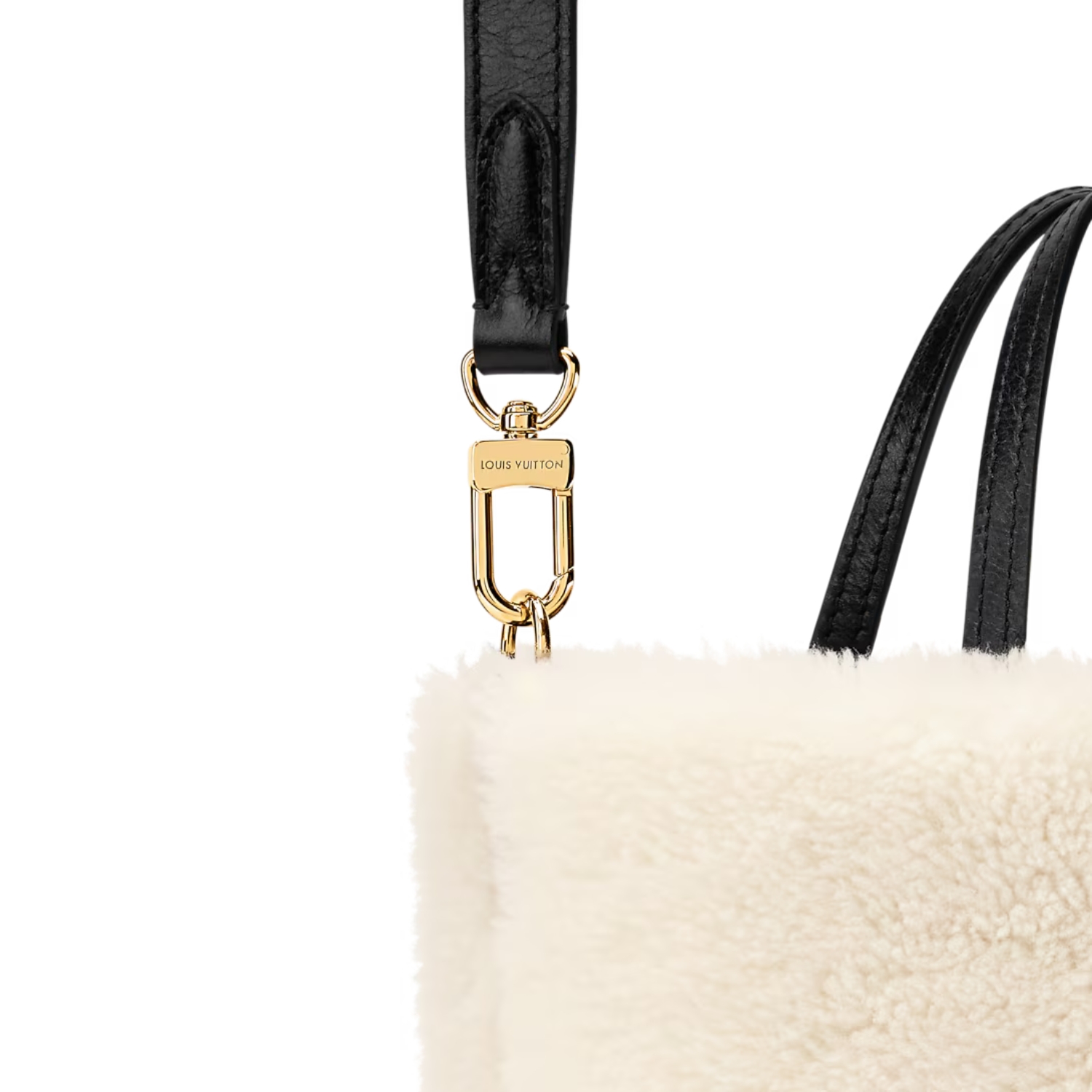 [True-to-ORIGINAL] L0vis Vvtt0n Neverfull Bandoulière Inside Out BB Monogram Shearling For Women 10.4in/26cm M26315