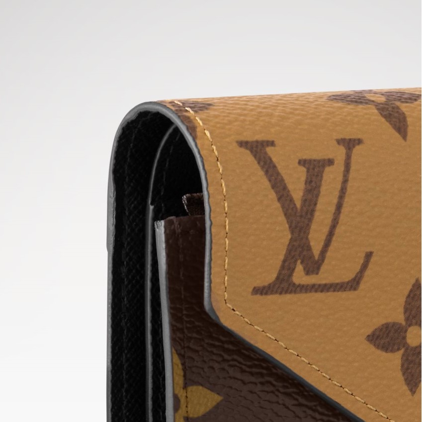 L0vis Vvtt0n Victorine Wallet Monogram Reverse For Women 4.7in/12cm M81557