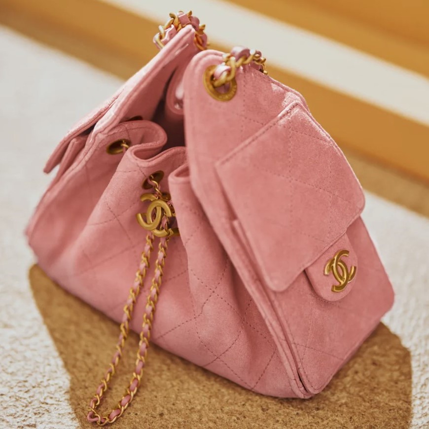 Ch**el 25 Mini Handbag Pink For Women 8.7in/22cm‎ AS5631-B18799-U5336