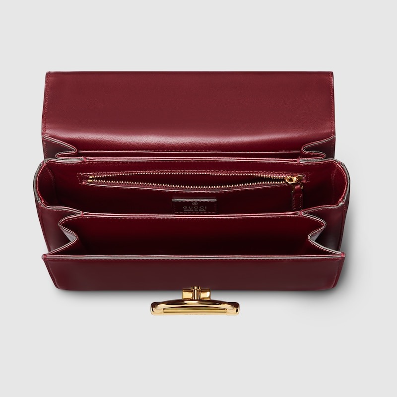 [True-to-ORIGINAL] Gvc*1 Siena Small Shoulder Bag Rosso Ancora Red For Women 8.9in/22.5cm 846705 AAFKB 6207