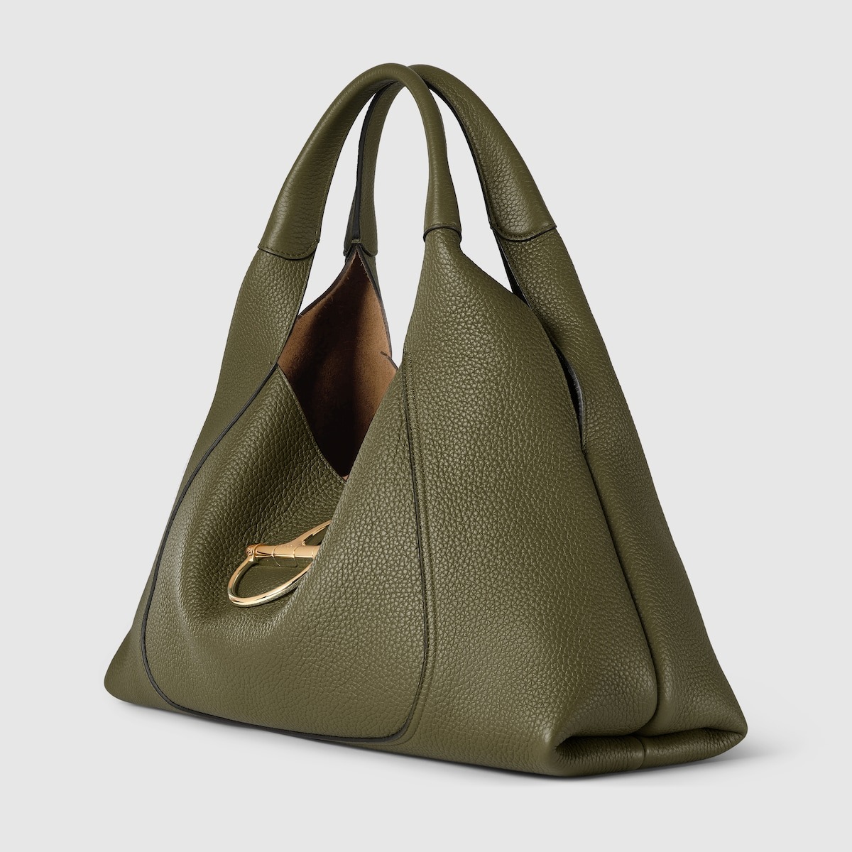 [True-to-ORIGINAL] Gvc*1 Softbit Maxi Shoulder Bag Forest Green For Women 18.1in/46cm 837466 AAEAO 3332