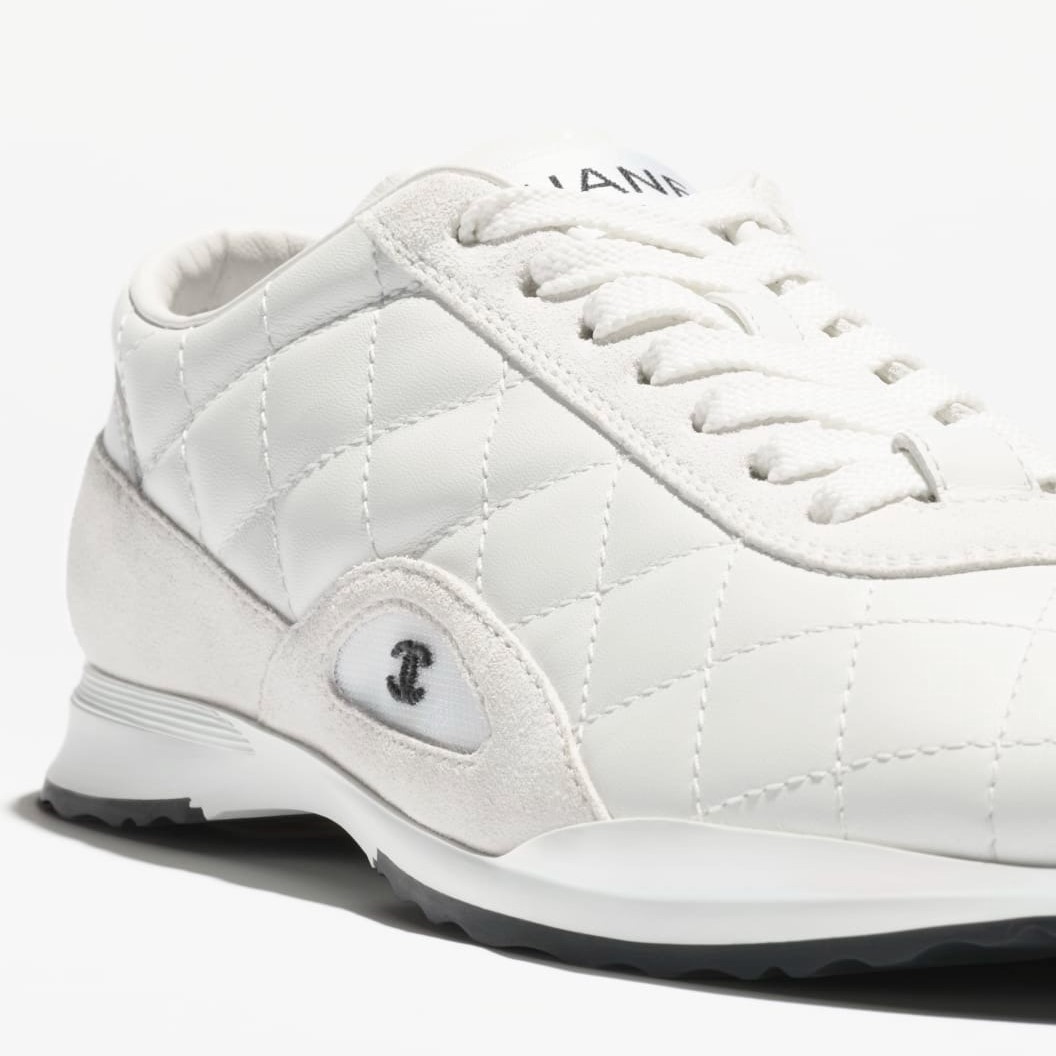 Ch**el Trainers White For Women G47014-B23020-U6211