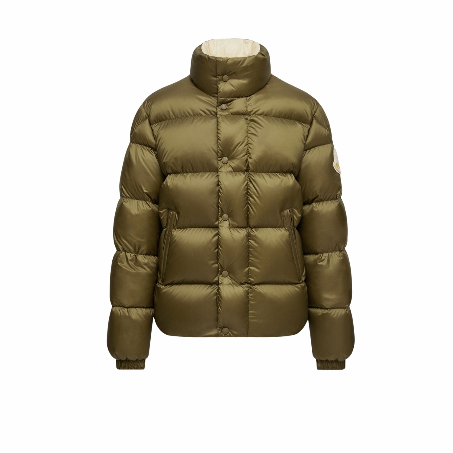 Moncler Tripiti Short Down Jacket Dark Green For Men