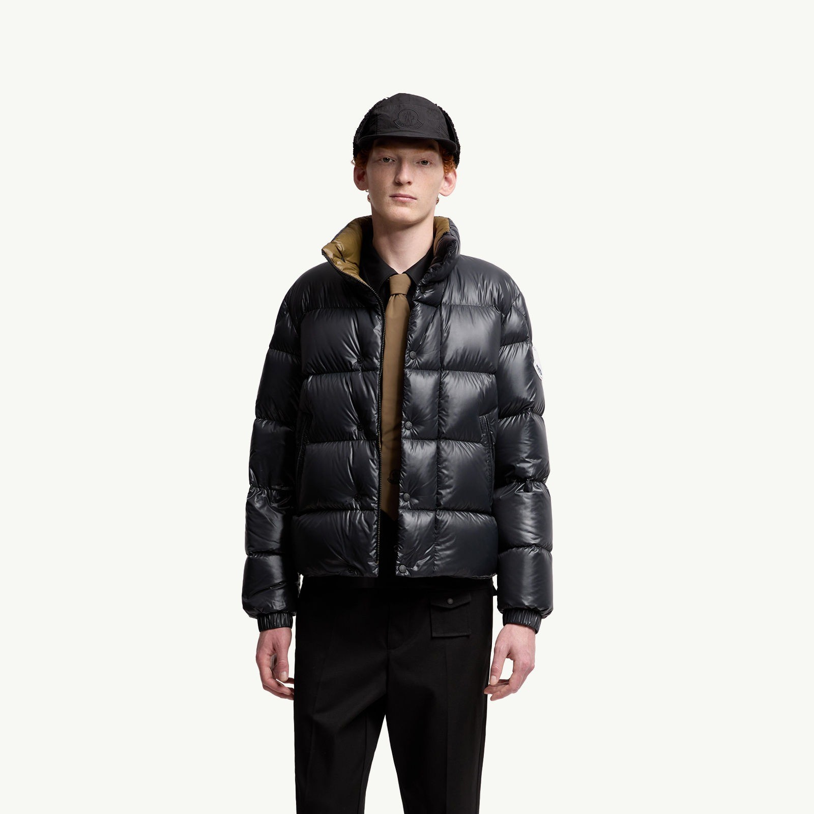 Moncler Tripiti Short Down Jacket Black For Men