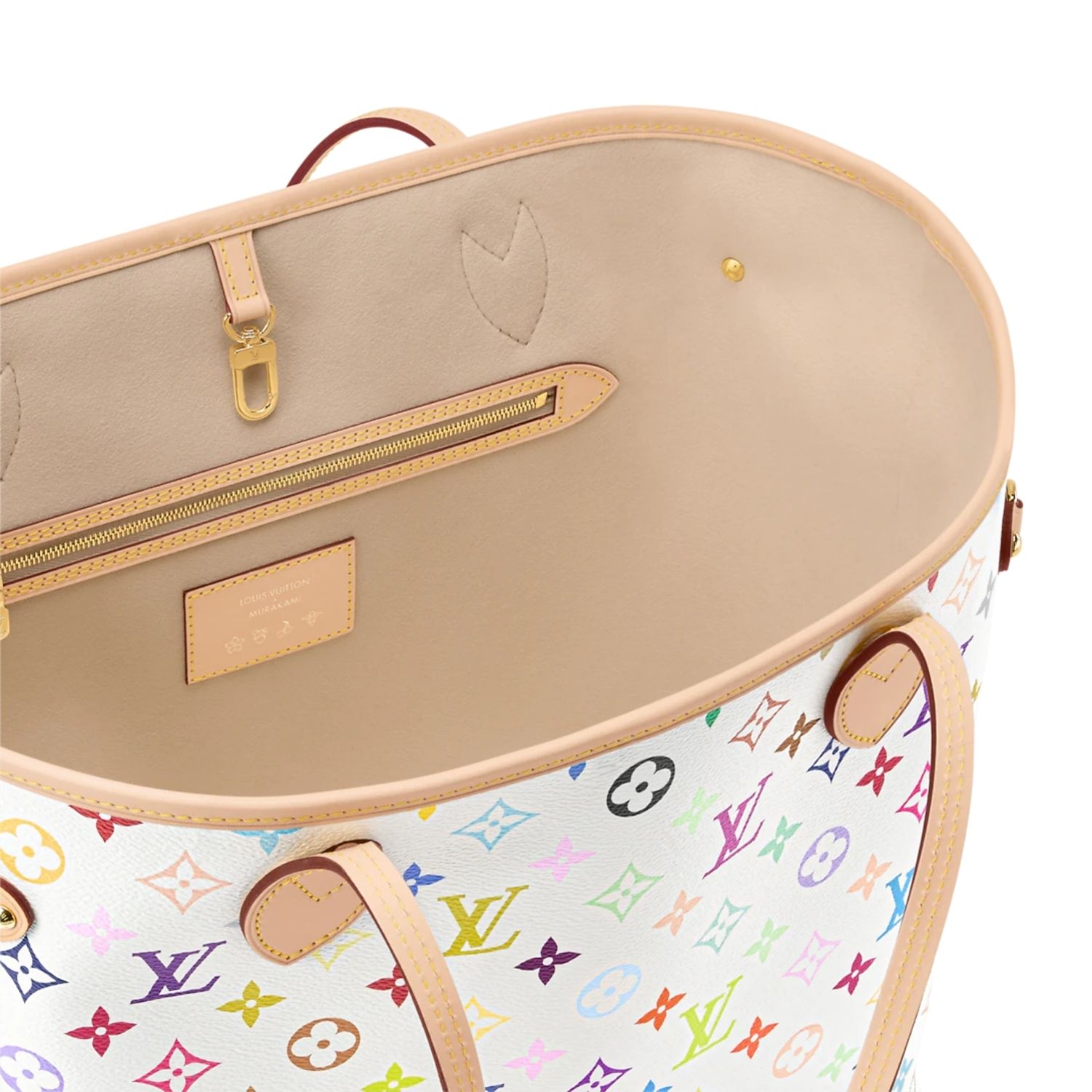 L0vis Vvtt0n LV x TM Neverfull MM Bag Multicolor/White For Women 31cm/12.2in – M27787