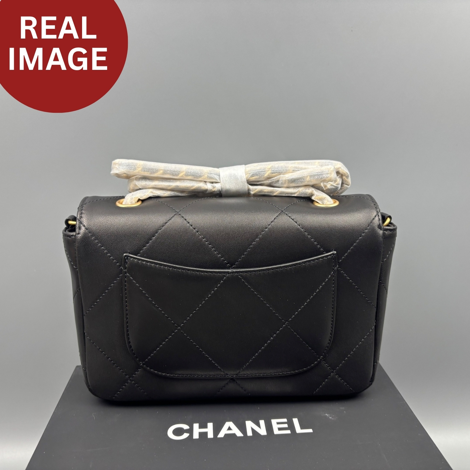 Ch**el Flap Bag Black For Women 7.5in/19cm AS5795 B22041 94305