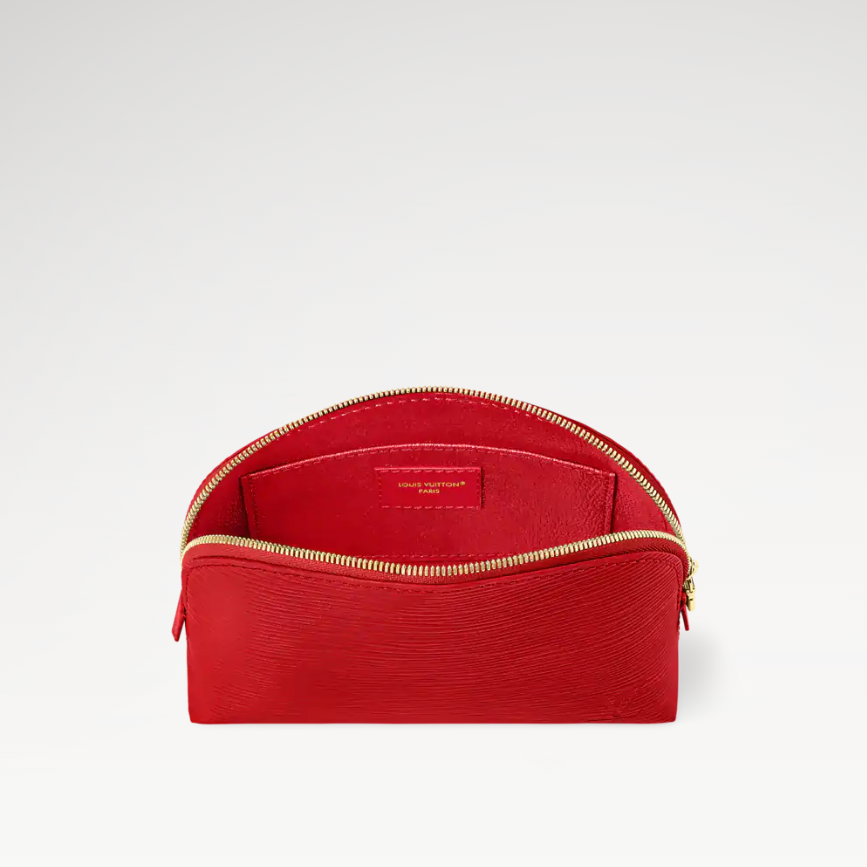 L0vis Vvtt0n Cosmetic Pouch PM Rouge L0vis Red For Women 7.5in/19cm M15197