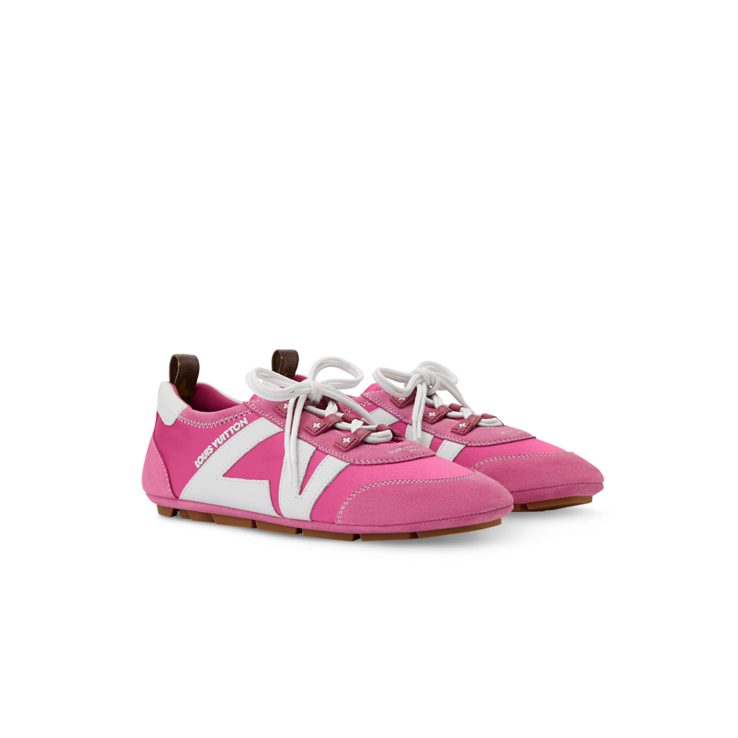 L0vis Vvtt0n LV Sneakerina Pink For Women 1AJJXF