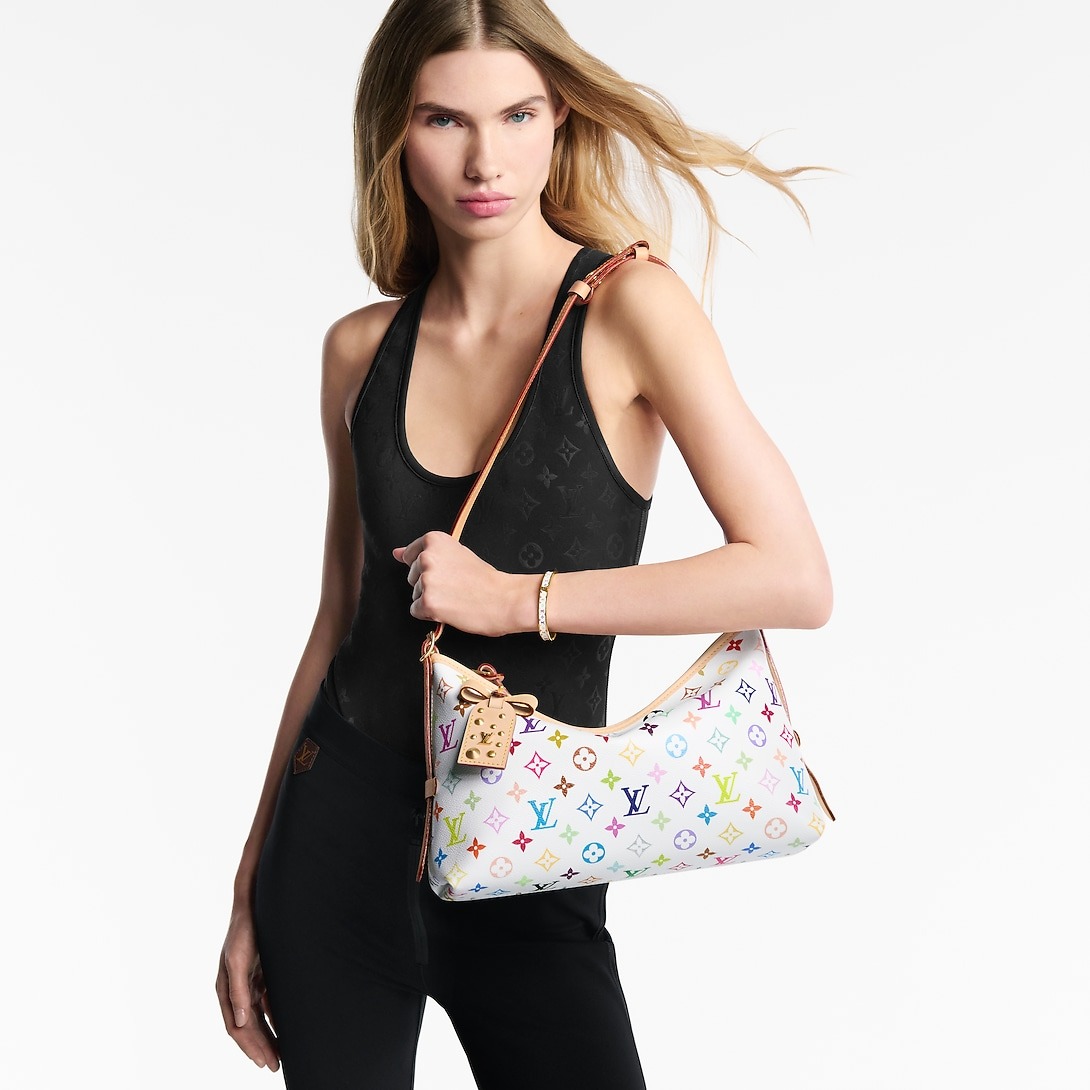 L0vis Vvtt0n LV x TM CarryAll East West Shoulder Bag 14.2in/ 36cm Multicolor Gold Hardware For Women M27578