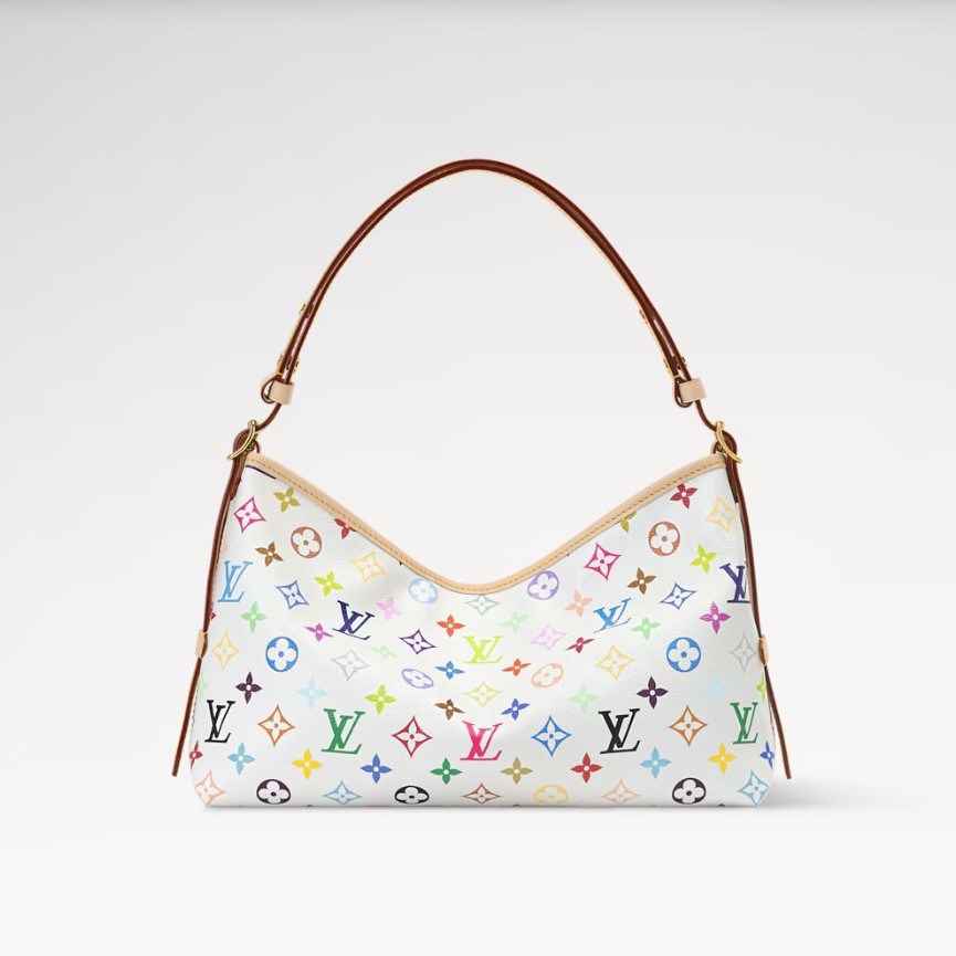 L0vis Vvtt0n LV x TM CarryAll East West Shoulder Bag 14.2in/ 36cm Multicolor Gold Hardware For Women M27578