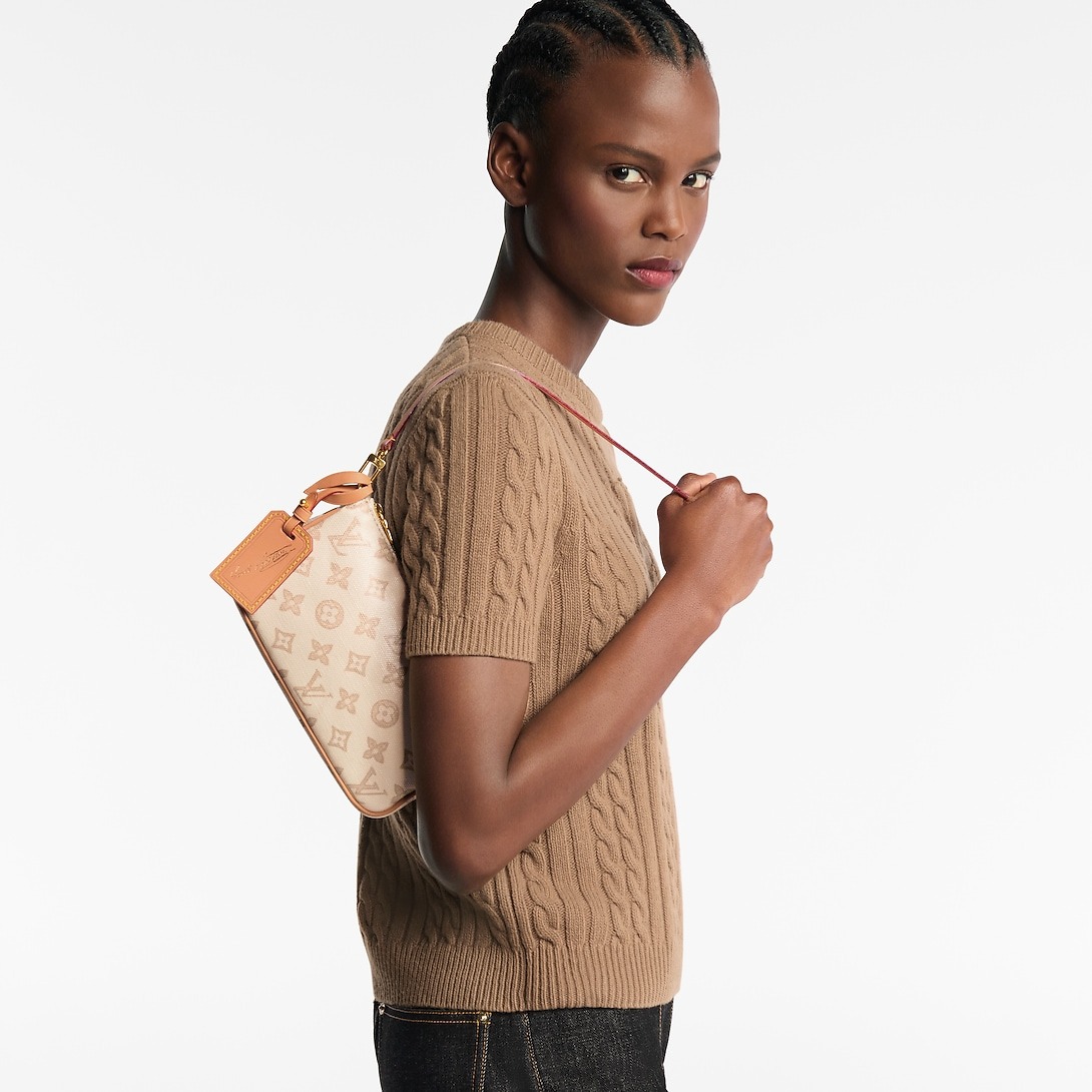 L0vis Vvtt0n Pochette Accessoires Linen For Women 23.5cm/9.3in – M28321