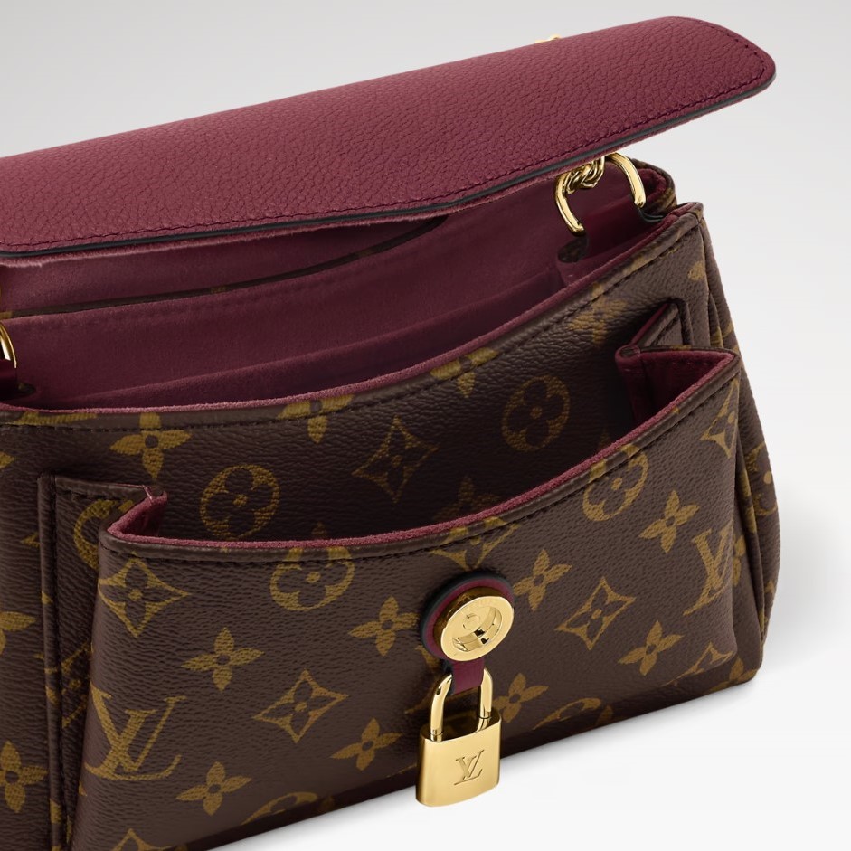 L0vis Vvtt0n Saint Germain BB Monogram Wine For Women 9.4in/24cm M27067