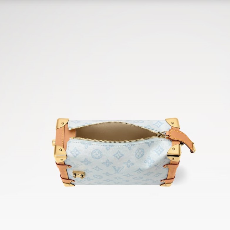 L0vis Vvtt0n Side Trunk MM Monogram Origine Bleu Courrier For Women 9.4in/24cm M27891