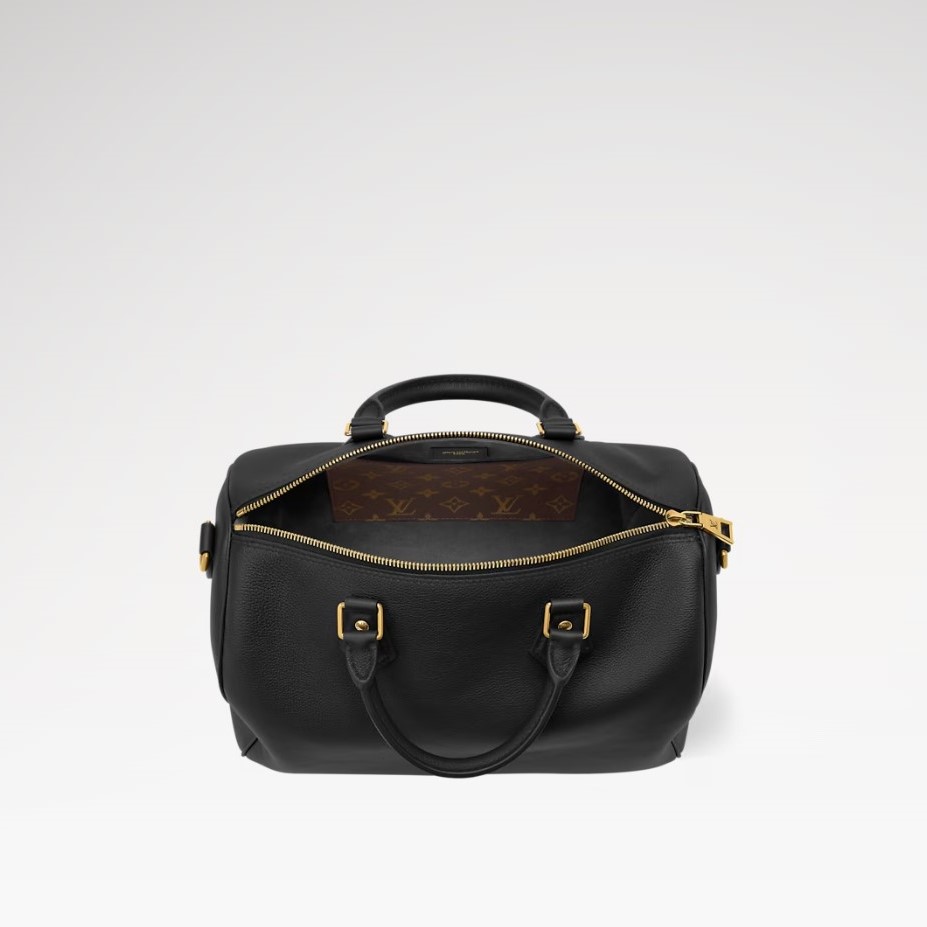 L0vis Vvtt0n Speedy Soft 30 Low Key Black For Women 11.8in/30cm M24891