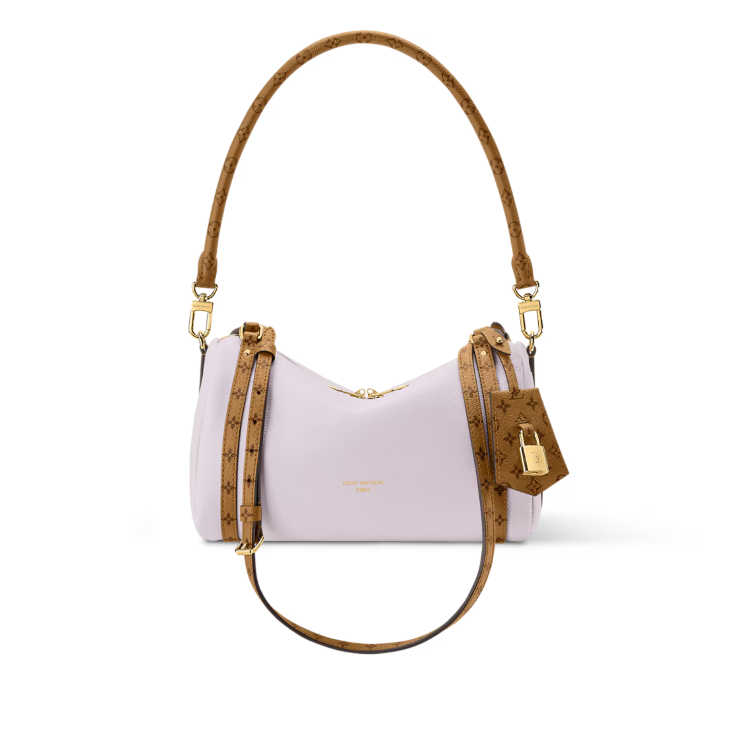 L0vis Vvtt0n Express PM Shoulder Bag 10.2in/ 26cm Lilas Gold Hardware For Women M27275