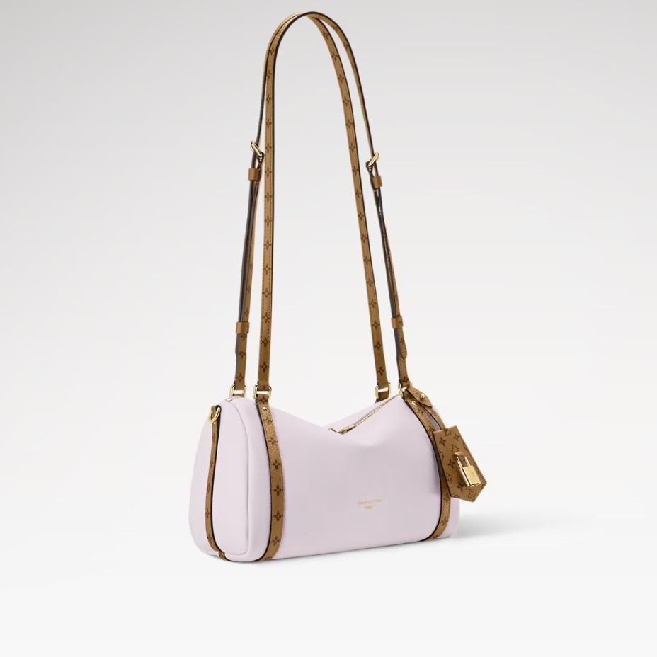 L0vis Vvtt0n Express PM Shoulder Bag 10.2in/ 26cm Lilas Gold Hardware For Women M27275
