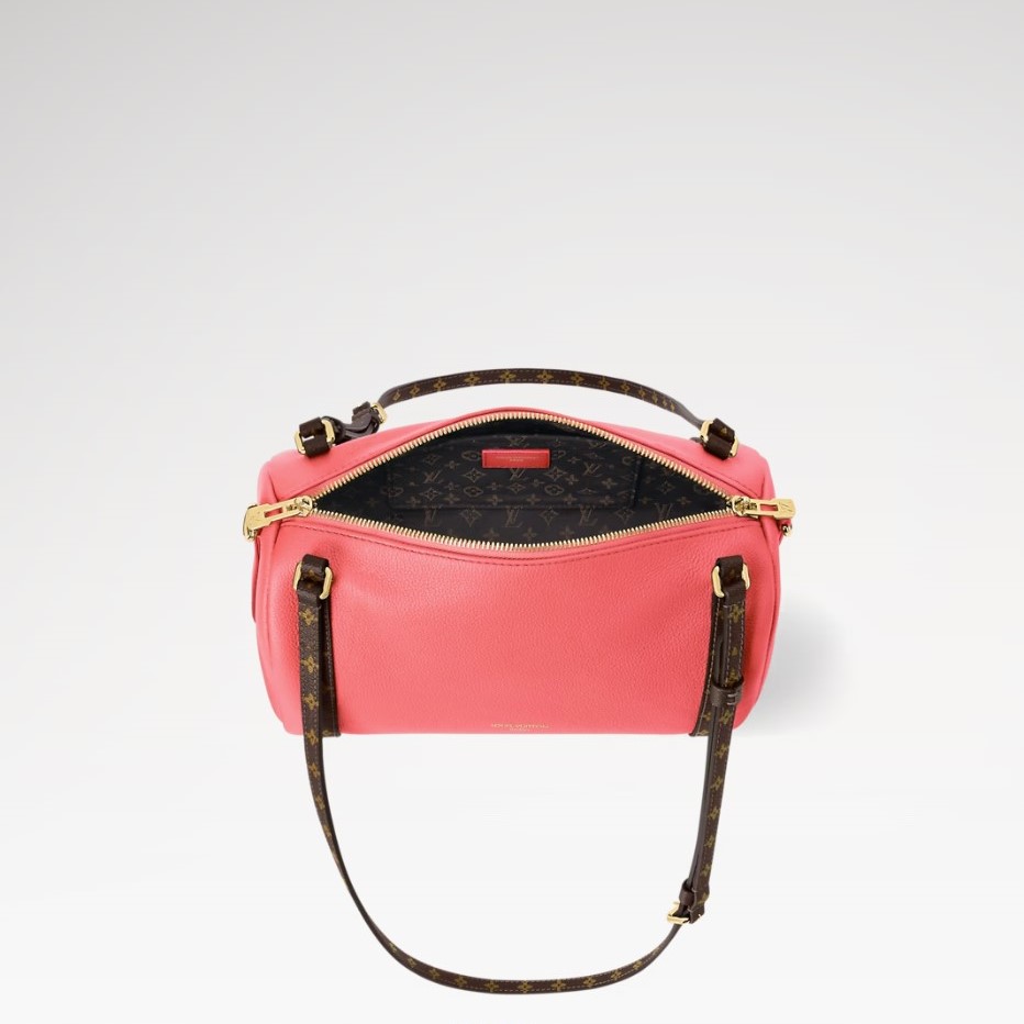 L0vis Vvtt0n Express PM Shoulder Bag 10.2in/ 26cm Atomic Pink Gold Hardware For Women M29092