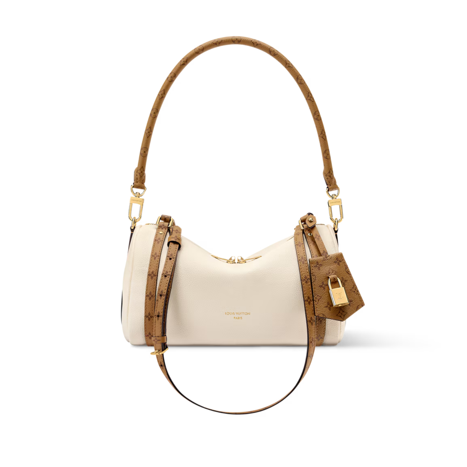 L0vis Vvtt0n Express PM Shoulder Bag 10.2in/ 26cm Vanille Gold Hardware For Women M29392