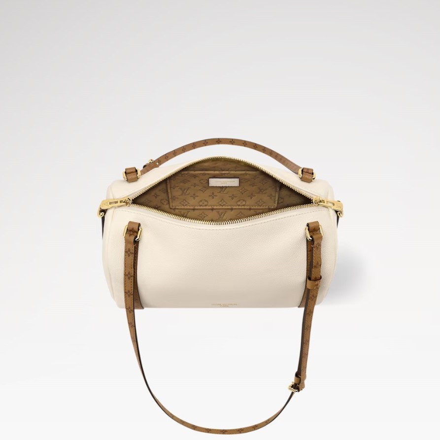 L0vis Vvtt0n Express PM Shoulder Bag 10.2in/ 26cm Vanille Gold Hardware For Women M29392