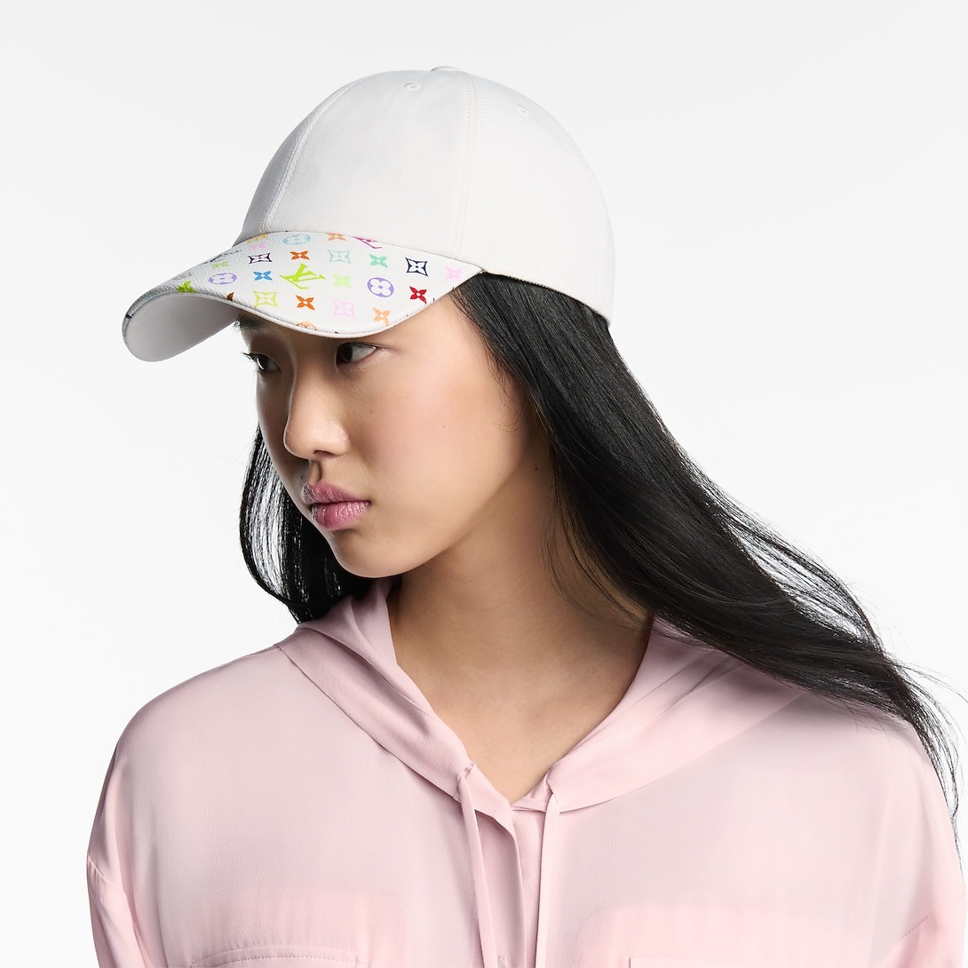 L0vis Vvtt0n LV x TM LV Get Ready Cap White For Women M5458L